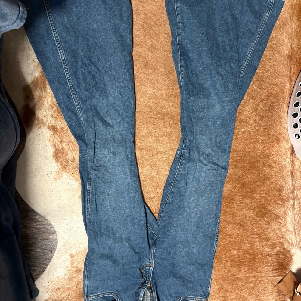 Blue Denim Wrangler Retro Jeans